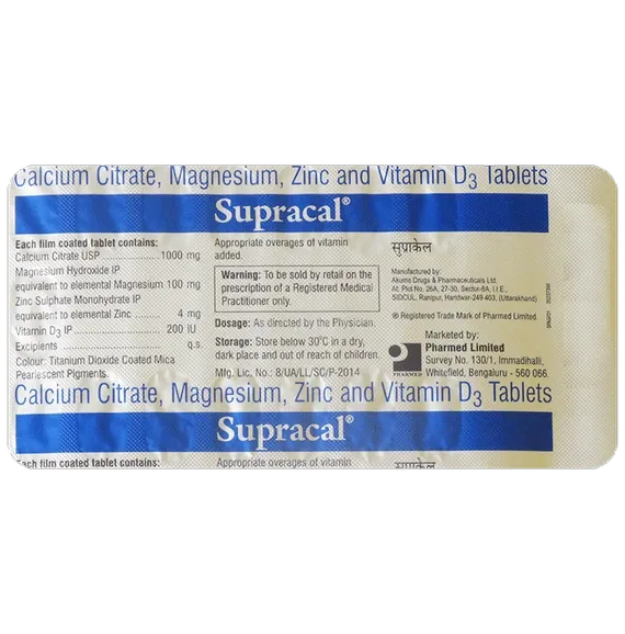 supracal tablet 15's